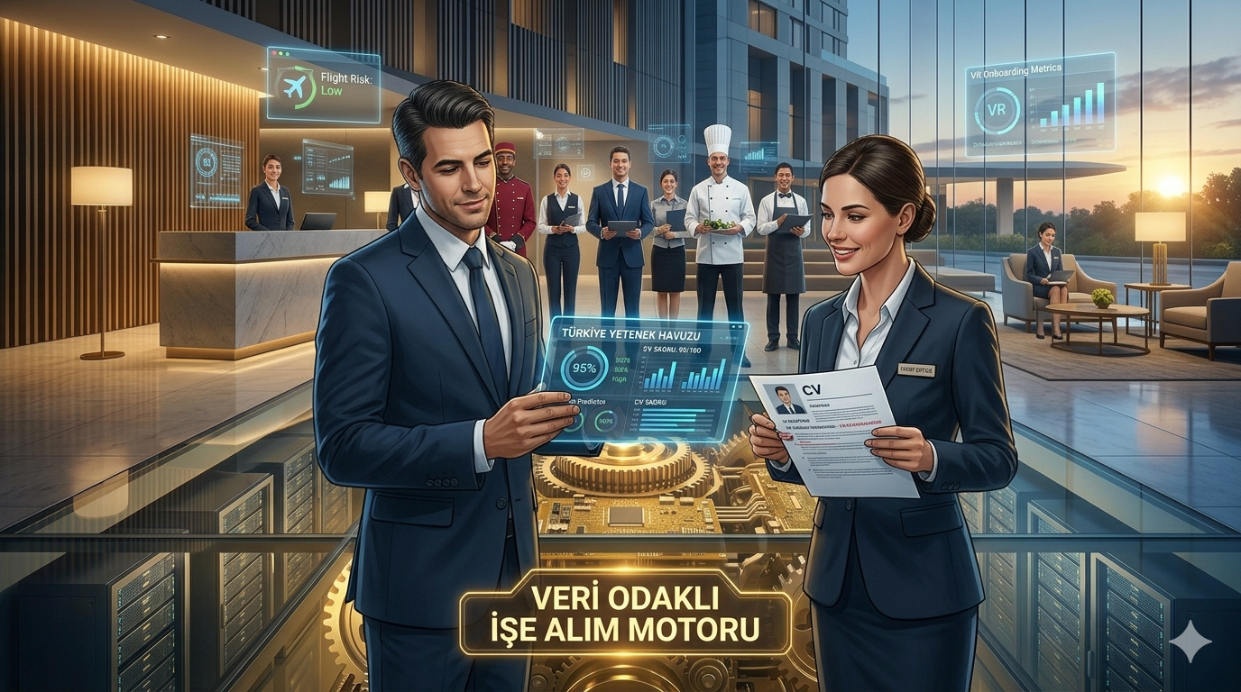 Özgeçmişin Ötesinde: Modern Otelcilikte Veri Odaklı Bir İşe Alım Motoru İnşa Etmek