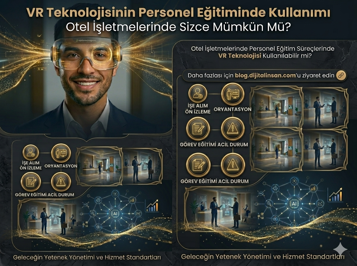 Otel İşletmelerinde Personel Eğitim Süreçlerinde VR Teknolojisi Kullanılabilir mi?