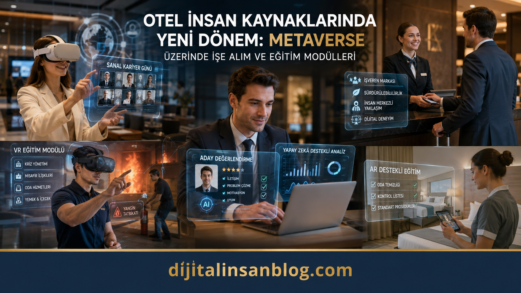 Otel İnsan Kaynaklarında Yeni Dönem: Metaverse Üzerinde İşe Alım ve Eğitim Modülleri