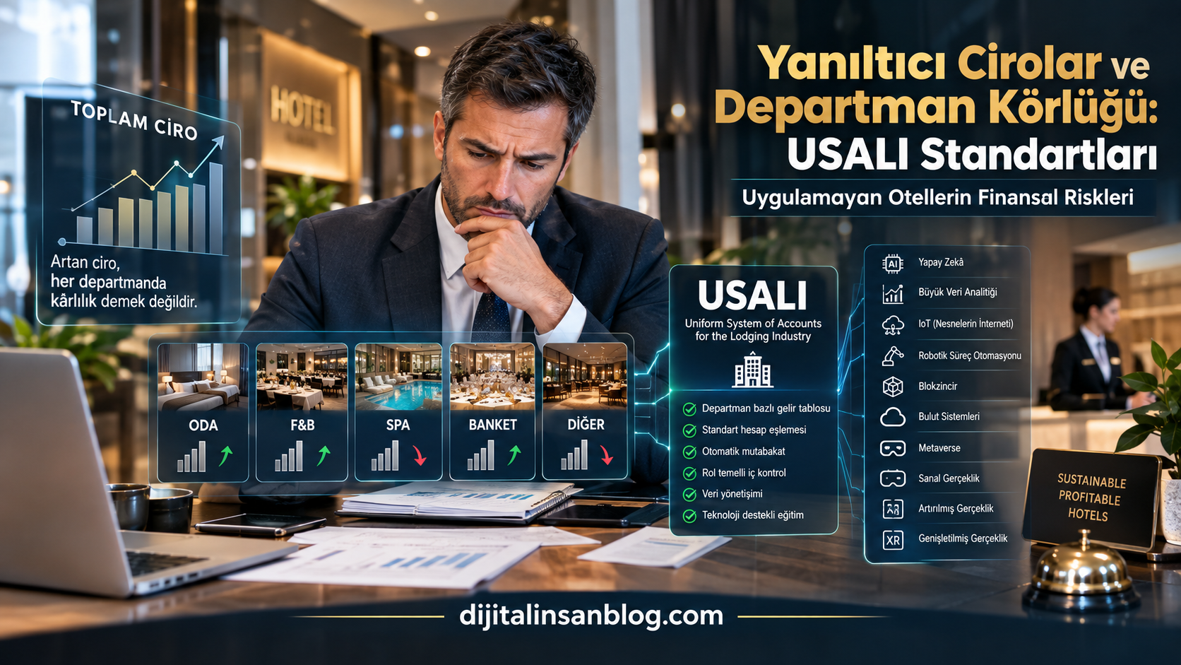 Yanıltıcı Cirolar ve Departman Körlüğü: USALI Standartları Uygulamayan Otellerin Finansal Riskleri